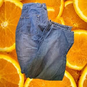 Riveted by Lee Button Fly Baggy Jinco Y2K Style Carpenter‎ Jeans Size 18